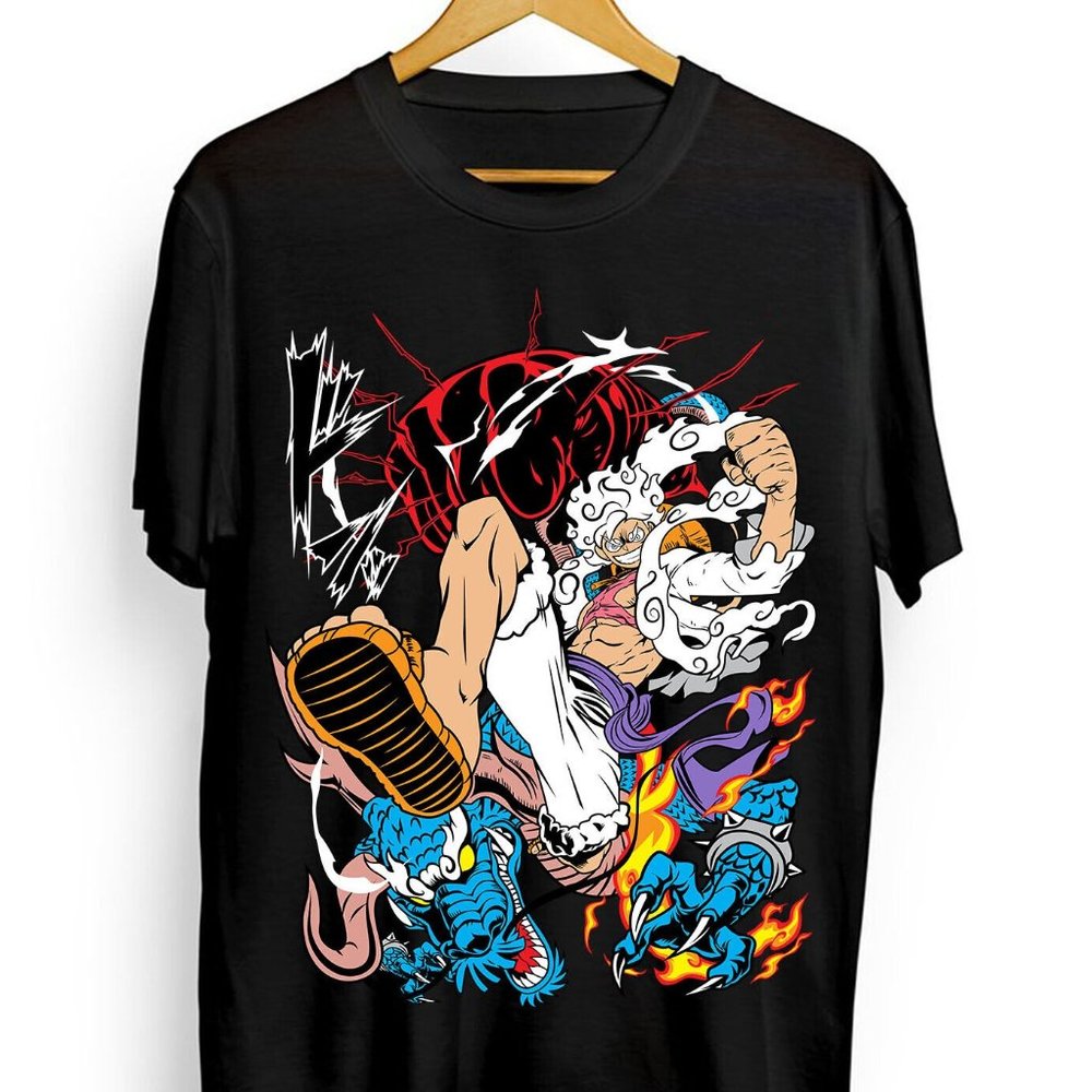 One Piece Shirt Monkey D Luffy Gear 5 Zoro Yamato Franky Ace Gift Shirt All Size